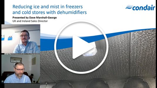 Webinar on reducing ice in cold stores and freezers Webinar on reducing ice in cold stores and freezers