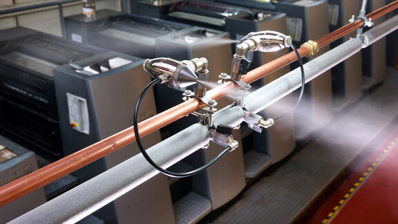 humidification at john watson printers