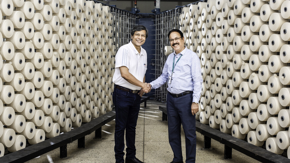 JetSpray humidifier at Vardhman textile factory