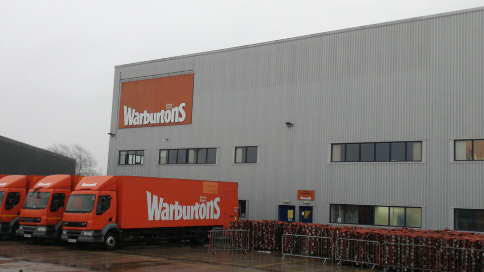 Warburtons baking humidity control